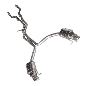 Hiệu suất cao điều chỉnh thoát ống xả cho Audi rs4 RS5 b8.5 4.2L 2012-2016 SS304 thể thao catback valvetronic hệ thống ống xả - Product Image 1