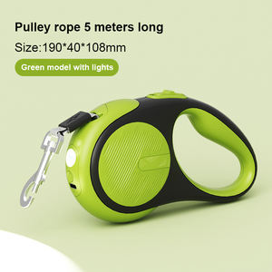 Laisse pour chien rétractable automatique à motif uni, populaire, à dégagement rapide, durable, anti-explosion, équipement de promenade pour chien, ruban - Product Image 6