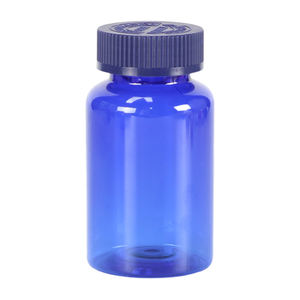 Wholesale 100ml 150ml White Pet Plastic <b>Pill</b> <b>Capsule</b> Bottles for <b>Pill</b> Packing With Black Cap - Product Image 3