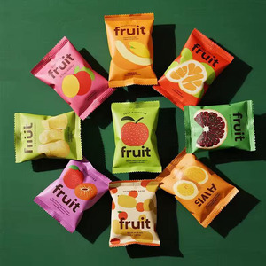 Sacchetto in <span class=keywords><strong>Plastica</strong></span> <span class=keywords><strong>Trasparente</strong></span> Personalizzato per Alimenti, Impermeabile, per Frutta Liofilizzata, Caramelle e Snack, Design con Sigillatura Posteriore - Product Image 5