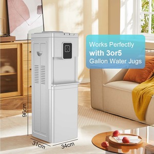 Winning Star <b>Water</b> <b>Dispenser</b> ST-6507 Silver Electric 220V Top Load <b>Automatic</b> Heating Freestanding - Product Image 2