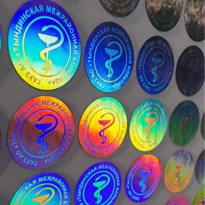 Tùy chỉnh an ninh ba chiều Sticker <span class=keywords><strong>Holographic</strong></span> Sticker vàng ba chiều nhãn 3D Tính xác thực ba chiều nhãn - Product Image 3