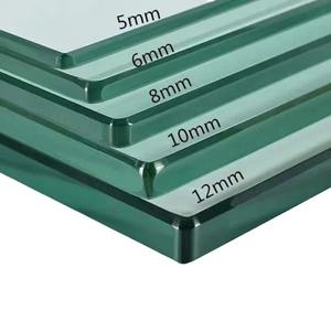 अनुकूलित किया गया 10 मिमी 12 मिमी मोटी पूर्ण टेम्पर्ड ग्लास कार्यालय के लिए स्पष्ट रंगीन रंगीन निर्माण विंडो इमारत - Product Image 1