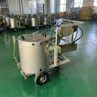 SanWin Distributeur manuel de billes de verre double pour marquage routier thermoplastique à bas prix et faible entretien