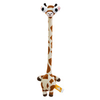 Nouveau jouet en peluche amusant à long cou, pendentif de sac à dos animal abstrait, accessoires amusants, jouets en peluche émotionnels