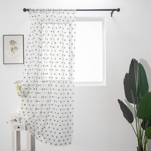 <span class=keywords><strong>Rideau</strong></span> transparent moderne XinLan 3D tufté pour chambre et salon - Product Image 6