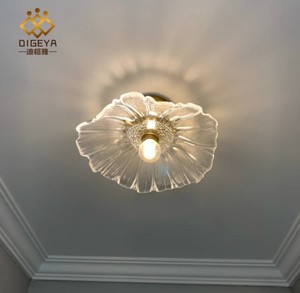 Suspension en laiton et verre nordique à tête unique pour salle à manger, chambre, couloir, balcon, café, hauteur réglable - Idéale pour le dropshipping Shopify - Product Image 2