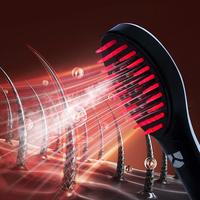Peine de Masaje con Microcorriente OEM de Fábrica para Activar los Músculos del Cuero Cabelludo, Fortalecer las Raíces del Cabello y Conservar los Folículos Pilosos