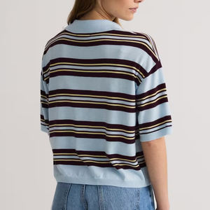 เสื้อโปโลผู้หญิงออกแบบโลโก้เองได้ เนื้อผ้าเบา ระบายอากาศดี แขนสั้น สวมใส่สบาย เหมาะสำหรับทำงาน - Product Image 2