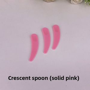 Spatules cosmétiques personnalisées en plastique pour le mélange de crèmes et masques, outils de portionnement pour emballages de petite taille, cuillères à maquillage - Product Image 4