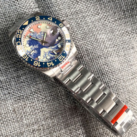 Montre automatique 40mm C3 Super lumineux Kagawana NH35 PT5000 pour hommes montre-Bracelet de luxe en acier de plongée 904L Bracelet OEM montre personnalisée