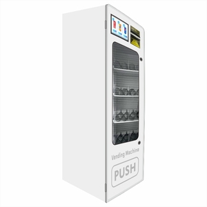 Tùy chỉnh màu Trắng môi trường xung quanh nhiệt độ kim loại Máy bán hàng tự động SDK màn hình cảm ứng POS tích hợp đồ uống đồ ăn nhẹ nhiều thanh toán - Product Image 2