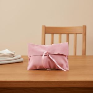 Sacs à enveloppe en velours suédé imprimés avec logo personnalisé, pochettes anti-poussière à rabat pour bijoux, style pliable - Product Image 6