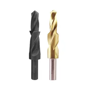 Kustom HSS M2 M35 Co Countersink mata bor langkah dengan 90 120 150 180 derajat 3-50mm untuk baja karbon tahan karat logam keras