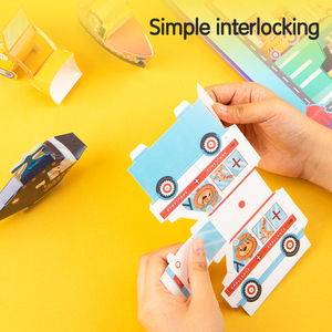 Gastronomia EH784 3D animale tridimensionale Origami libro fatto a mano per <span class=keywords><strong>bambini</strong></span> borsa materiale speciale per la scuola materna giocattoli di <span class=keywords><strong>3</strong></span> <span class=keywords><strong>anni</strong></span> - Product Image 3