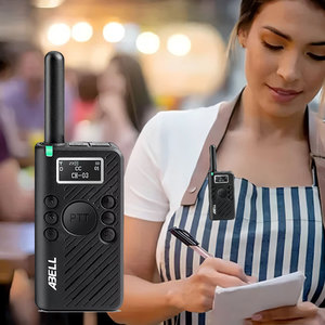 วิทยุสื่อสารแบบพกพาขนาดเล็ก ดิจิตอล DMR 400-480MHz UHF สองทาง เหมาะสำหรับอุตสาหกรรมบริการร้านอาหารและโรงแรม - Product Image 1