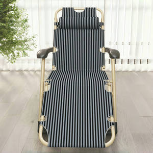 Chaises longues pliantes en métal légères et réglables, <span class=keywords><strong>pas</strong></span> chères, en gros, chaises longues zéro gravité pour la <span class=keywords><strong>plage</strong></span> - Product Image 3