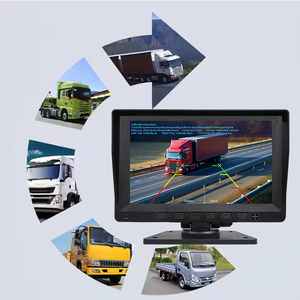 Caméra de tableau de bord pour camion de haute qualité, 7 pouces, 1080P, objectif unique, avec écran IPS, étanche, contrôle par application et 4 caméras - Product Image 2