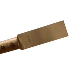 Raspadores Antichispas de Fabricación China OEM con Mango de Madera y Hoja de Aluminio y Bronce, Resistentes, Tamaños Personalizados Disponibles - Product Image 4