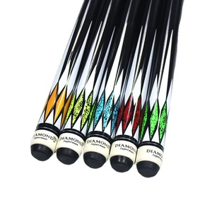 Vendita calda professionale 13mm 1/2 in acero stecca in acciaio inox con interfaccia stretta e stabile manicotto di testa in ebano per biliardo - Product Image 4