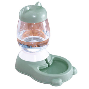Distributeur d'eau automatique pour chat, grande capacité, bol anti-renversement pour animaux de compagnie, pour chats et chiens, forme arrondie, matériau épaissi - Product Image 1