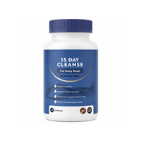 Capsules de désintoxication corporelle à base de plantes de 15 jours – Nettoyage intestinal, soutien digestif, stimulation énergétique et santé du côlon – OEM/Marque privée disponible