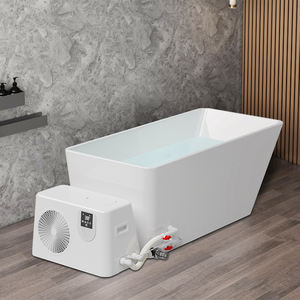 Conjunto de lujo para inmersión en agua fría, bañera de acrílico para spa, compatible con enfriador de agua para baño de hielo - Product Image 6