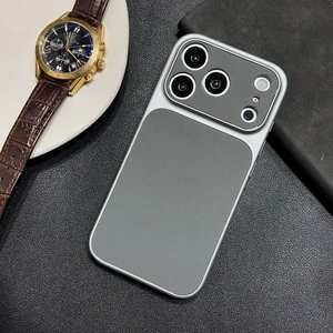 Nueva Funda para Teléfono, Nueva Funda de Cuero Lisa Color Naranja para <span class=keywords><strong>iPhone</strong></span> 17 Promax, Apple 15 Promax, Esmerilada 16, Anti-Caídas 15 - Product Image 5