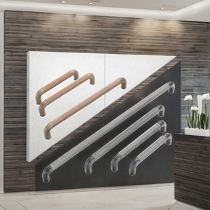 KEDLO High-End Minimalist çinko alaşım dolap kapağı tutacağı Modern gri dairesel topuzu ile altın çekme mutfak & Dresser kullanım için - Product Image 3