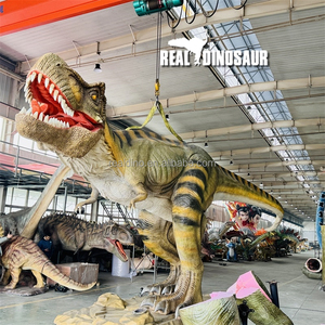 Аниматронный динозавр Тираннозавр Рекс 13 м, реалистичная модель большого размера, на заказ для тематического парка - Product Image 5