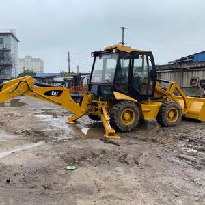 Used Cat 420F 7 Ton Wheel Backhoe Loader Great Condition Tested & Inspected Japan Origin Gearbox Pump <b>Motor</b> - Product Image 1