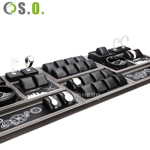 Support de présentation de montres de table haut de gamme personnalisable, présentoir de montres - Product Image 1