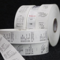 Étiquettes de vêtements personnalisées en usine, étiquettes d'entretien pour serviettes, logo de marque, instructions d'entretien, étiquettes de vêtements en satin, taille personnalisée