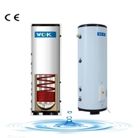 Meilleure vente de chauffe-eau domestique à simple serpentin pour ménage Chauffe-eau en acier inoxydable SUS304 316L pour pompe à chaleur