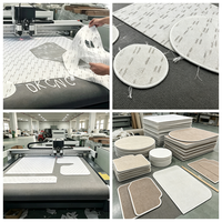 Máquina de Corte de Tela para Alfombras con Cuchilla Circular CNC Automática, de Alta Velocidad, 11KW, 10 Piezas/min, Máquina de Corte de Tapetes en Venta