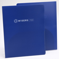 Carpeta de Presentación A4 A5 de Plástico PP de 0.25mm con Doble Bolsillo, Impresión UV Anime, Portadocumentos Resistente, Regalo Escolar, Colores Personalizados