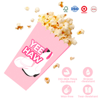 Boîtes à popcorn en papier personnalisées pour la décoration de fête sur le thème de l'anniversaire Xieli