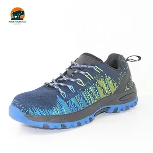 Rocky Buffalo Fashionable Blue Fly Weave Light weight Breathable Sports Safety Shoes