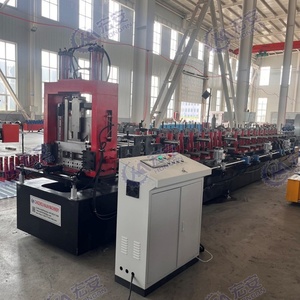 Máquina Formadora de Perfiles de Alta Resistencia HAUAN con Motor PLC de 25.5KW y Voltaje de 380V para Construcción de Quillas CZ en Talleres Industriales - Product Image 3