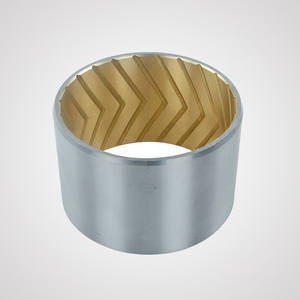 190.02.170 tembaga baja Bushing 185.51.160 kerah Bimetal bantalan semak baja tembaga paduan lengan bantalan Bushing - Product Image 3