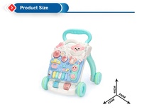 Multifonctionnel enfant en bas âge infantile éducatif musical d'apprentissage chariot jouet marchettes pour bébés poussettes