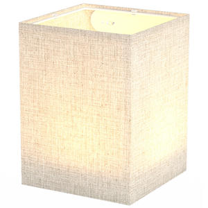 Modern Square Fabric Wall Lamp <b>Led</b> Remote Control Dimmable <b>For</b> Bedroom Living <b>Room</b> Hallway Night <b>Light</b> - Product Image 2