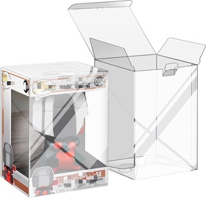 Cajas de Exhibición de PVC Transparente Lavables y Ecológicas al por Mayor, Contenedores de Almacenamiento de Alta Transparencia de Fácil Montaje para Empaque - Product Image 1