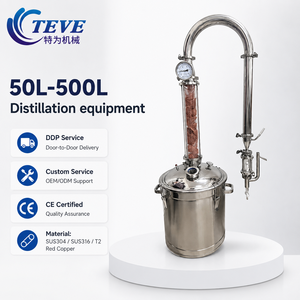 Distillatore di Oli Essenziali ad Alta Stabilità 50L-500L, Attrezzatura per Distillazione per Piccola Estrazione Domestica di Oli Essenziali - Product Image 1