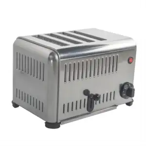 Factory Price Commercial 4 slice Toaster Square Bread Toasting Machine for sale