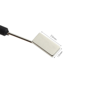 מגנט ניאודימיום בלוק תעשייתי חזק קבוע מתוצרת סין, מגנט N52 מוטה בציר, טווח טמפרטורות -40~80 - Product Image 4