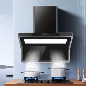 <span class=keywords><strong>Campana</strong></span> <span class=keywords><strong>Extractora</strong></span> de Acero Inoxidable de 700 mm con Ventilación, Montada en la Pared, 110V/220V, Eléctrica, Estándar Británico/Europeo, Clase de Eficiencia Energética US - Product Image 2