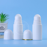 Conteneur cosmétique pour soins personnels en gros, 30 ml, 50 ml, 60 ml, 100 ml, flacons vides en plastique pour déodorant liquide, bille roulante, roll-on