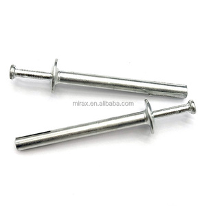 MIRAX Chevilles à marteau galvanisées de 6 mm avec tête ronde et goupille à ressort légère pour maçonnerie - Product Image 6