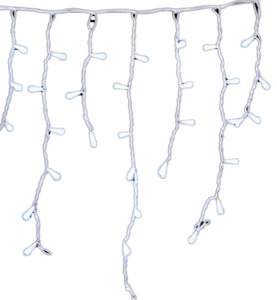 Extérieur IP65 LED Rideau Glaçon Éclairage Décor Étoile Intérieur 1m Cuivre Décoration Suspendue pour Noël Blanc Chaud LED 100m Longueur - Product Image 1